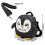 Toddle Children Backpack With Reins Rucksack Harness Walkers Tether Belt Penguin (black)-MXBC 2