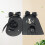 Leather Knitting Crochet Bag Nail Bottom Set for Backpack Bag Making Black 4