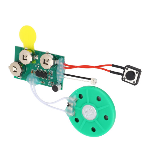 4mins DIY Recordable Greeting Card Module Light Sense Voice Sound Record Chip (Loop Play) 2