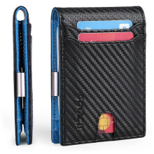 Mens Wallet, RFID Blocking Wallet, Wallets Mens, Bifold Wallet, Flip Wallet, Wallets for Men, Slim Bifold