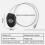 Retractable Luggage Locks With Steel Cable Lock Mini 3-digit Combination Code Padlock For Suitcases, 2