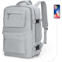 Travel Backpack for Ryanair Cabin Bag Underseat Carry On Bag for Plane Hand Fit for 14" PC Casual Daypack