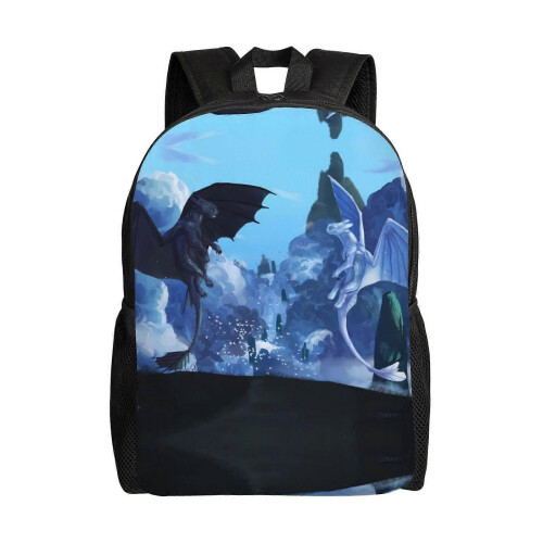 DO5296 Alien vs Predator Cute Backpack Daypack for Work Anime Bag Notebook Bag-