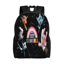 Mochila DO709 Amazing World of Gumball, linda mochila de anime, gran capacidad, multifunción, ligera