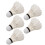5PCS Durable Feather Badminton Balls Shuttlecocks for Outdoor Indoor Training 2