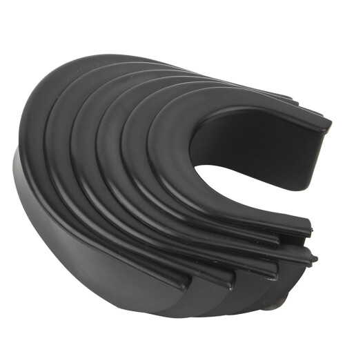 6 Pcs Billiard Pool Table Hole Pocket Rubber Liners Accessory Set 1