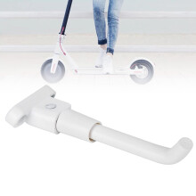 Langlebiger Seitenständer aus Aluminiumlegierung für Xiaomi M365 Scooter Weiß Kick-Unterstützung