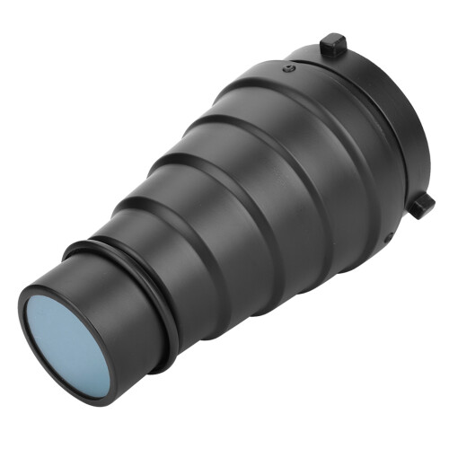 Snoot Honeycomb Grid Light Beam Tube Bowens Mount Filter for Studio Strobe Flash 2