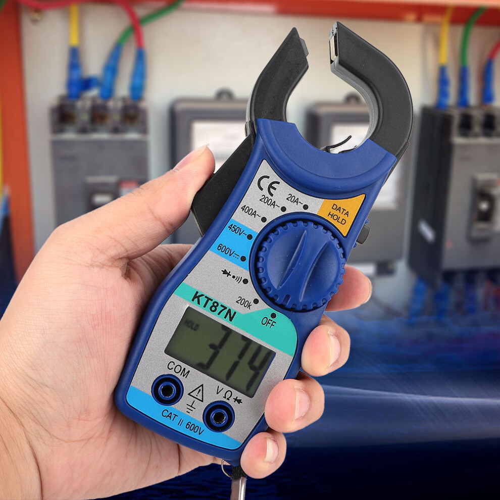Kt87n 600V/450V Dc/Ac Digital Clamp Meter 20-400A Ammeter Digital Multimeter With Lcd Display 8221324671307