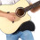 Handlicher Gitarrenschutz mit langlebigem Material, 40 x 30 cm, Schwarz 1