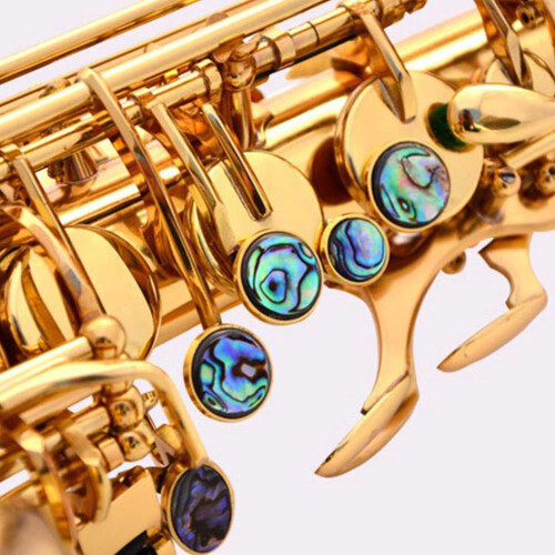 9pcs Sax Abalone Shell Key Buttons Saxophone Key Button Inlays Musical Instrument Accessory 2