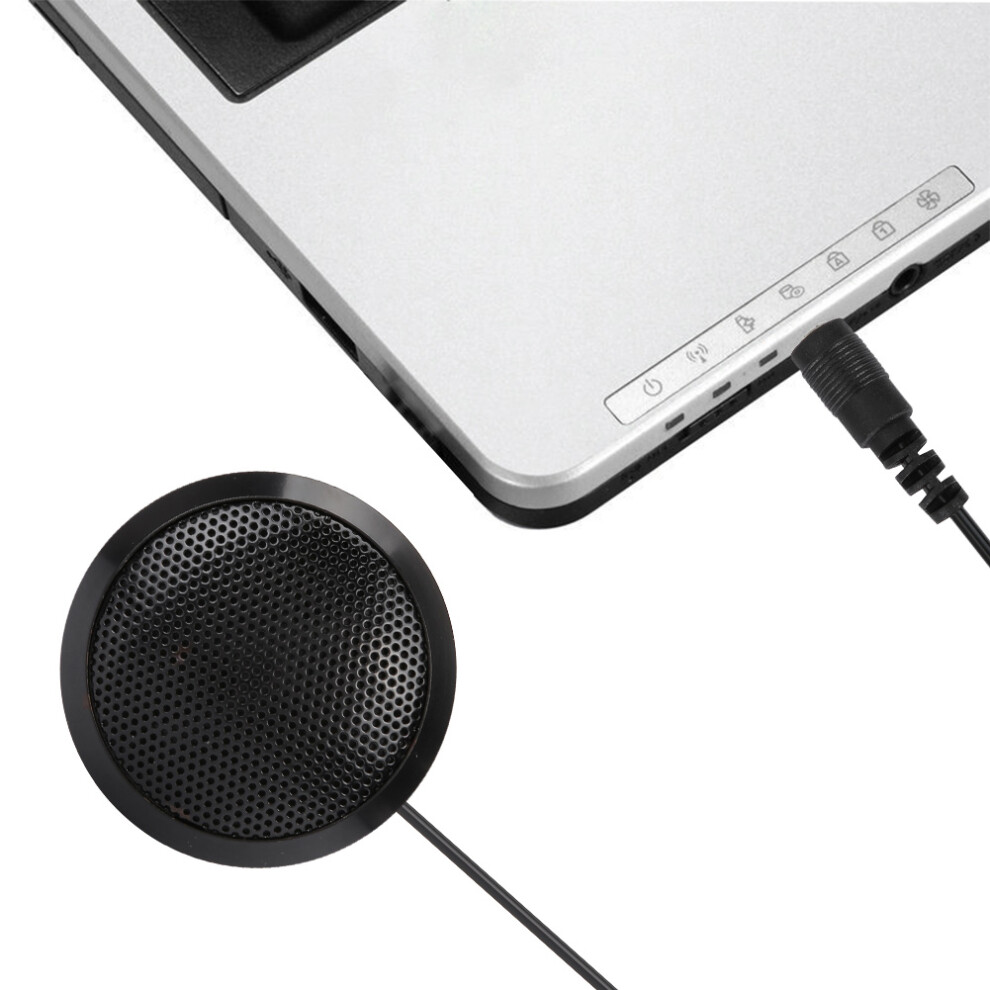 3.5Mm Portable Desktop Computer Microphone For Conference Recording Video Meeting Call 7631324672401