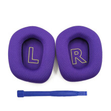 (purple) Ear Pads For Logitech G733 G335 Headphones Replacement Foam Earmuffs Ear Cushion Headset Sleeve Accessories