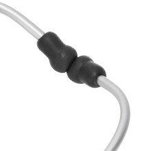 Professional Single Head Stethoscope Heart Lung Detection Echoscope Health Care Tool (Black)