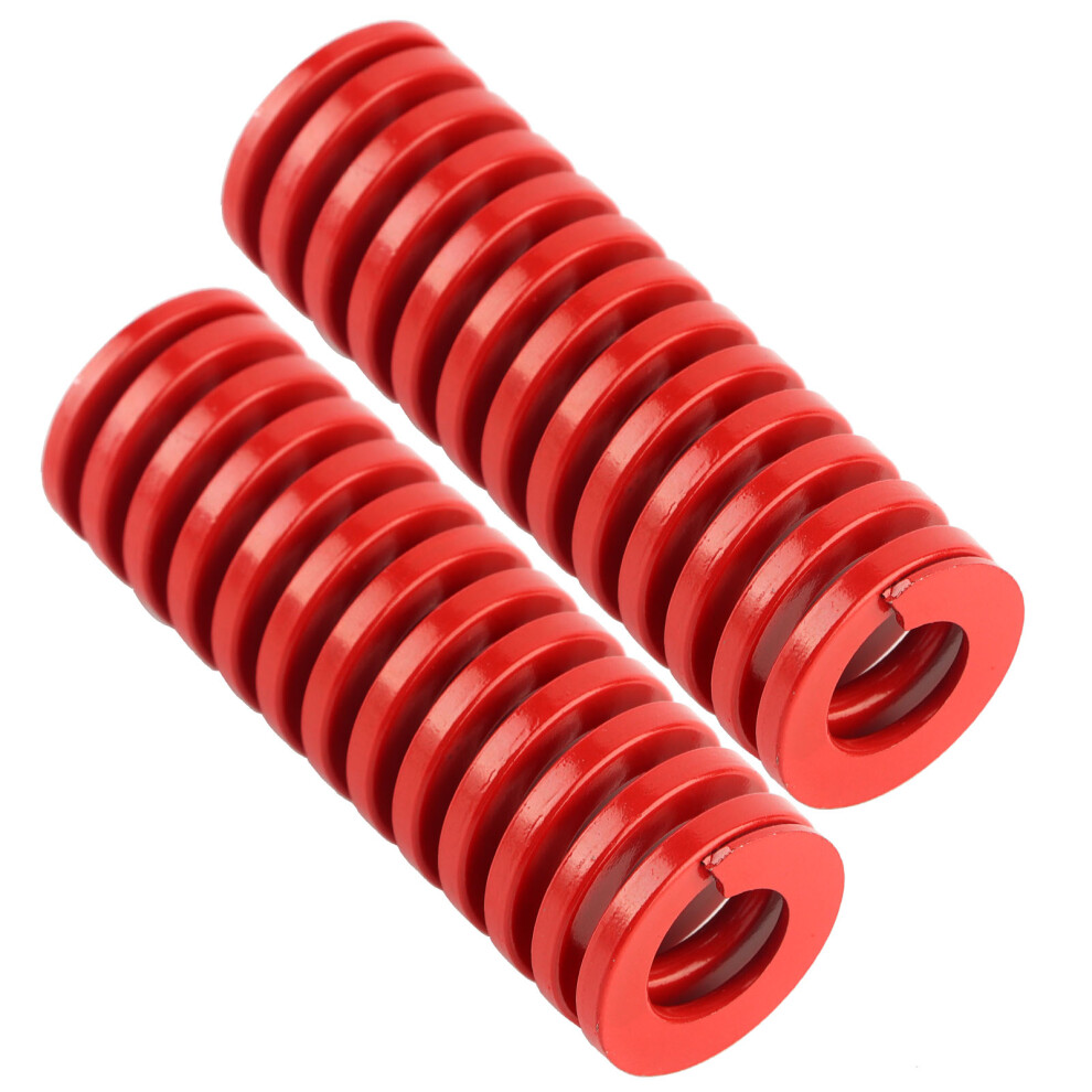 2Pcs Od 30Mm Id 15Mm Medium Load Mould Die Spring (Tm30*90Mm) Red 4911324674258