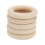 5 Stück Beißringe 55 mm Holzfarbe unbehandelt 14