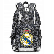 Waterdichte rugzak Real Madrid Mbapp voor kinderen A4 met grote capaciteit