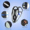 Lightweight Insulated 2L Hydration Pack Backpack for Cycling and Hiking 2