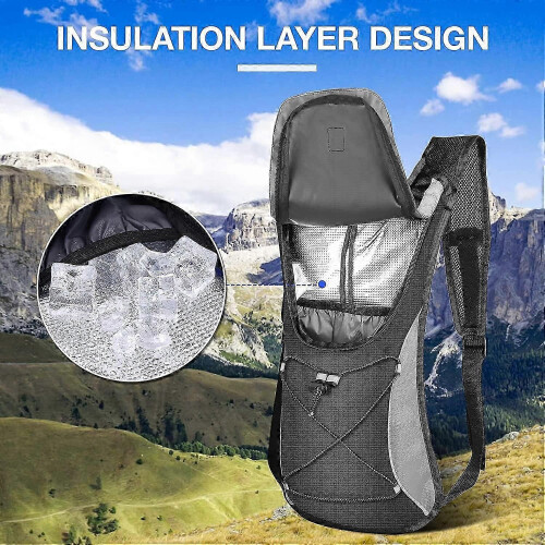 Lightweight Insulated 2L Hydration Pack Backpack for Cycling and Hiking 2