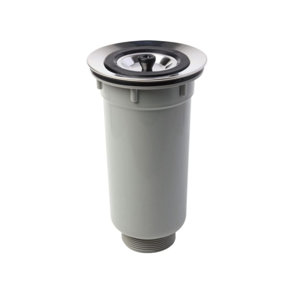 Belca Made In Japan Sink Small Drain Trap Basic Set Diameter (outer Diameter) 11.5 X Height 20.6cm Gray Mini Kitchen Trp-80