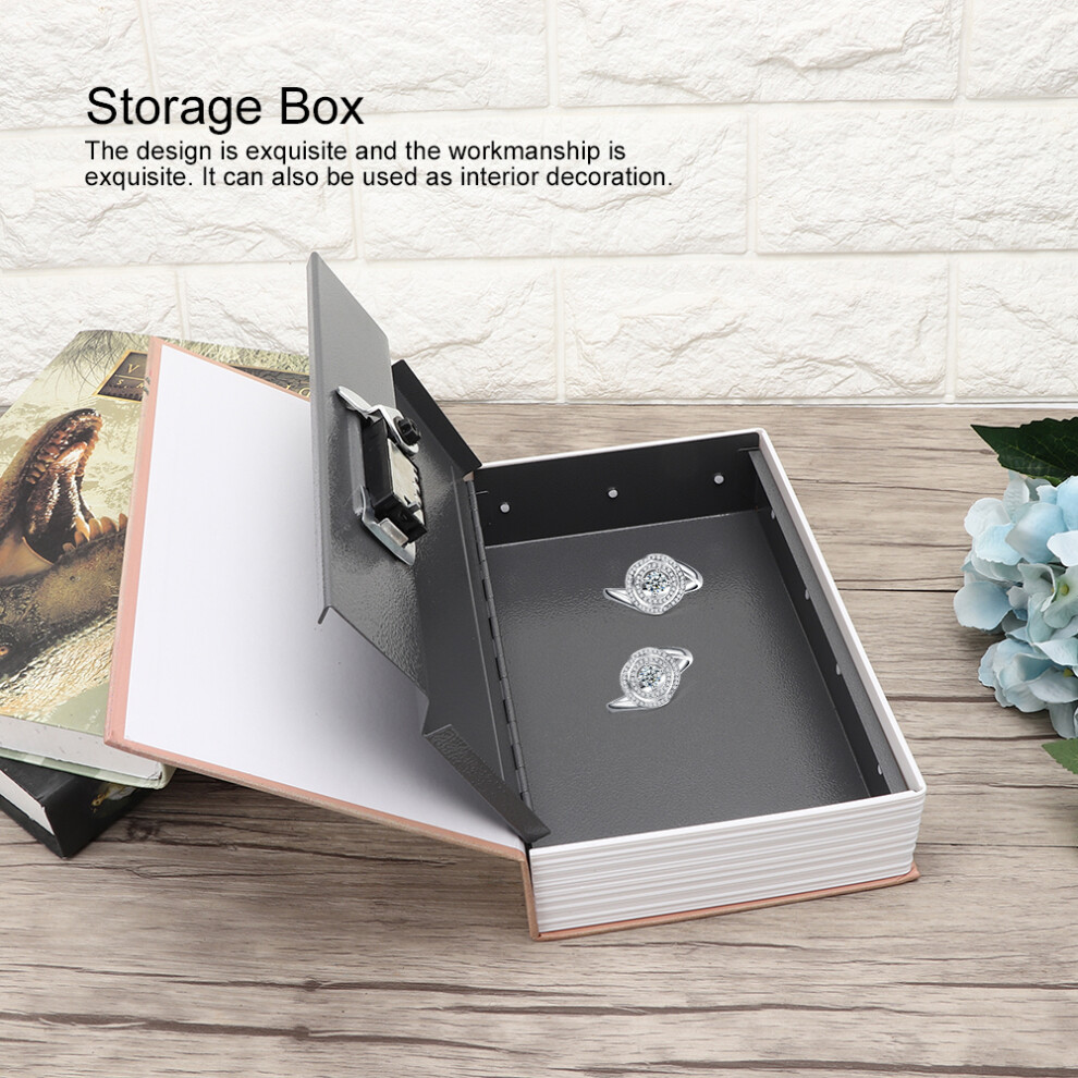 Mini Imitation Book Safe Box Password Locker Safety Storage Box For Money Jewelry 9371324675665