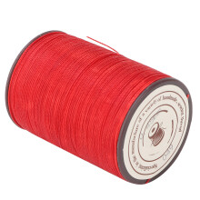 0.45mm Leather Sewing Wax Cord 160m/Roll Handwork Knitting Craft Wax Thread(Red)