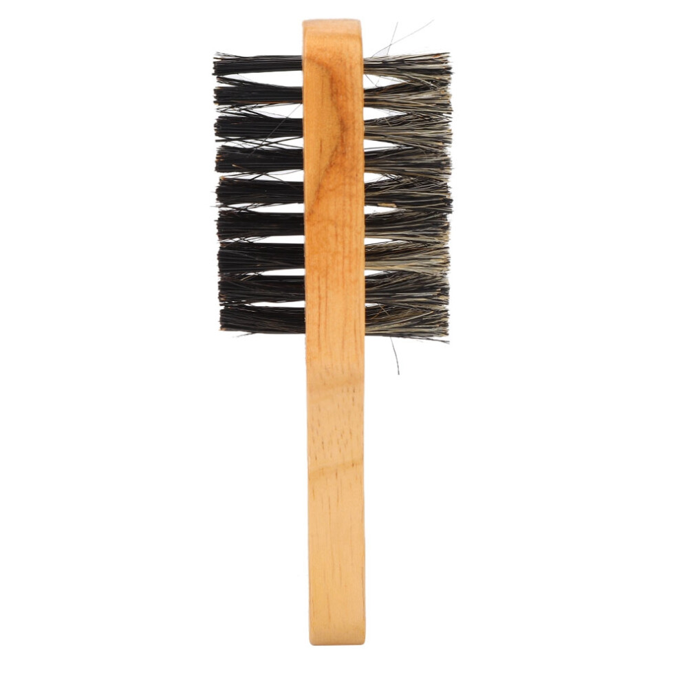 Unisex Double Sided Beard Shape Brush Comb Hair Comb Oil Head Comb For Men (Small)