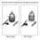 3.0-16MM 1/2-20UNF Drill Chuck Adapter Kit Key Type Drill Chuck with Square Shank Adapter 7