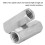 10pcs M8 Long Rod Nut Hex Hexagonal Sleeve Nut Standoff Threaded Fasteners (M8*28) 15