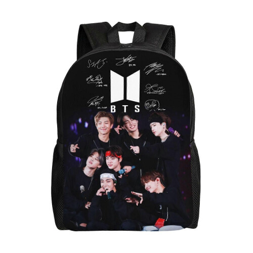 Kinderen K-Pop BTS Rugzak D Print Cartoon Anime Rugzakken Tieners ...