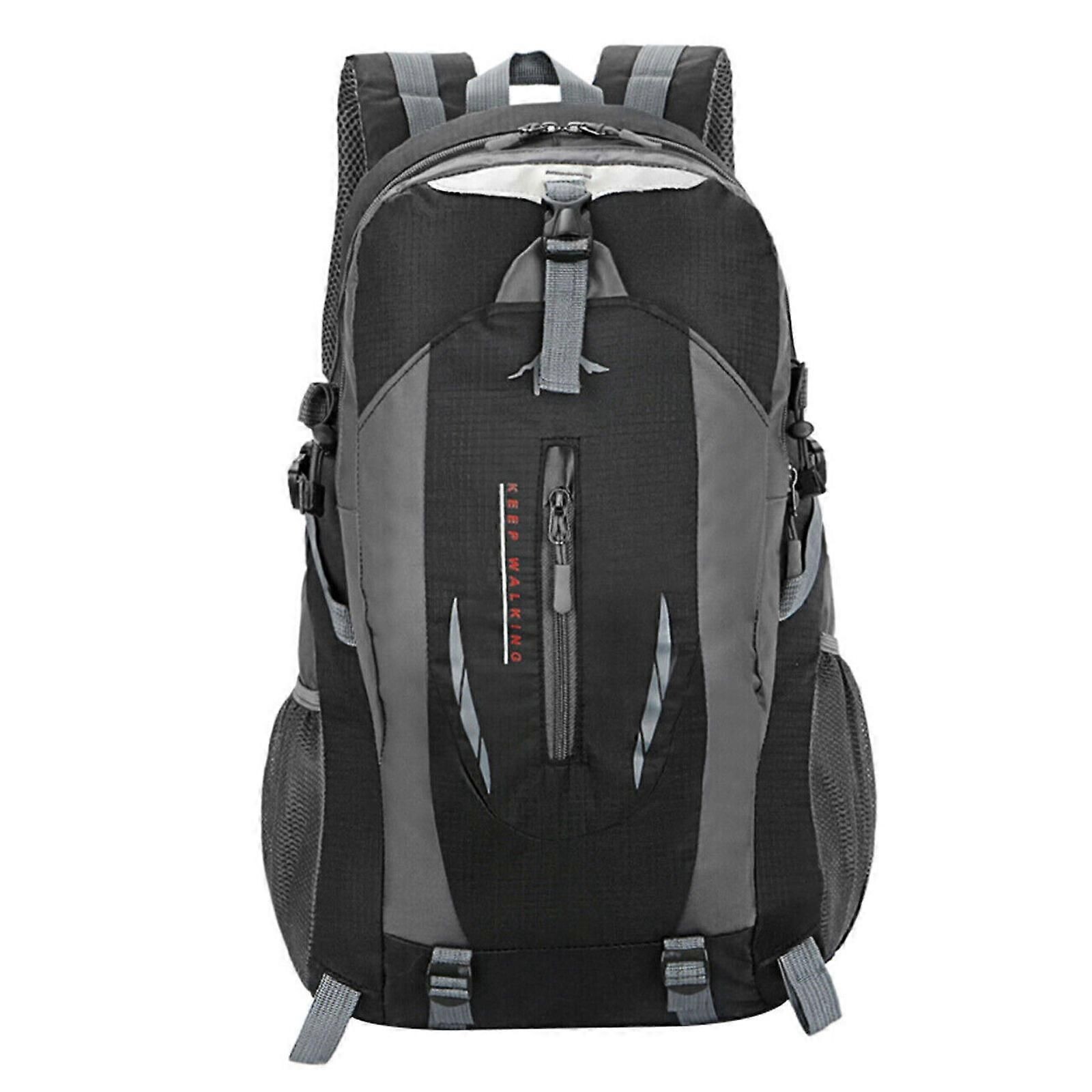 UTIAMIAOGONGO Sac à Dos de Randonnée 40L Homme Femme, Grand Sac à Dos Trekking Voyages avec Housse de Pluie, Imperméable Sac à Dos pour Camping Voyages Plein Air Sports, Bleu