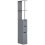 Homcom HOMCOM Tall Bathroom Storage Cabinet with Shelf and Drawers, Grey 9