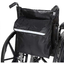 Wasserdichte Oxford-Rollstuhltasche – große schwarze Rollstuhl-Rucksack-Aufbewahrungstasche