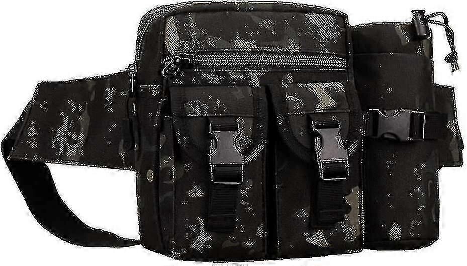Byfoyif Sac Magnétique Pour Gourde – Porte-bouteille Aimanté Avec Mousqueton, Poches Pour Téléphone Et Cartes