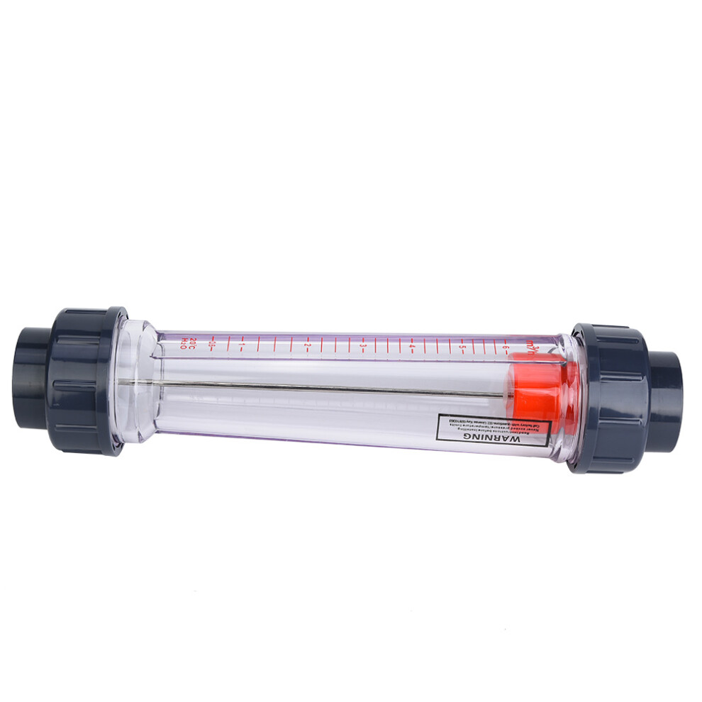 Lzs-40 (D) Abs Plastic Tube Type Liquid Flowmeter Flow Measuring Instruments 0.6-6M H 9421324680883