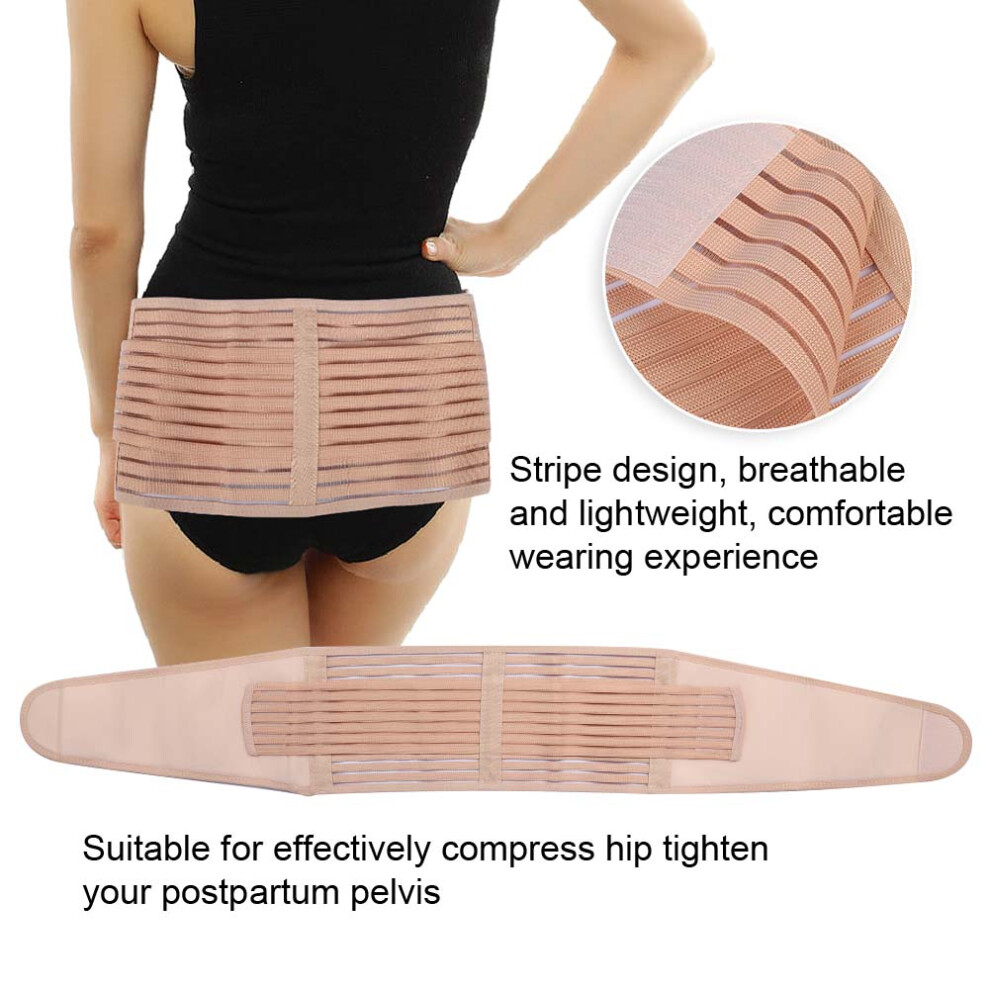 Stretchable Breathable Pelvic Support Women Postpartum Hip Recovery Belt (Complexion L)-image-OPC-PHWY8VZ-NEW