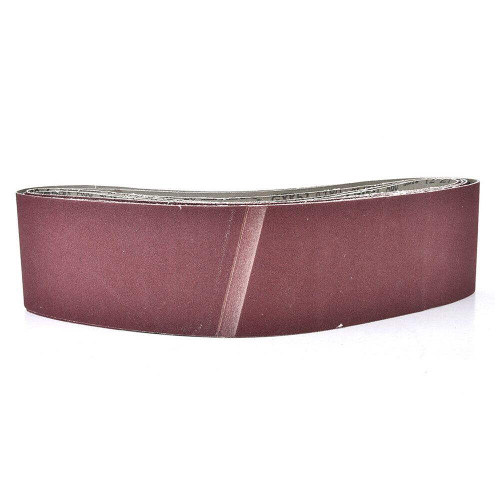 6Pcs 915X100mm Abrasive Sanding Belt For Belt Sander Grit 60/80/100/120/150/180 4381324681660
