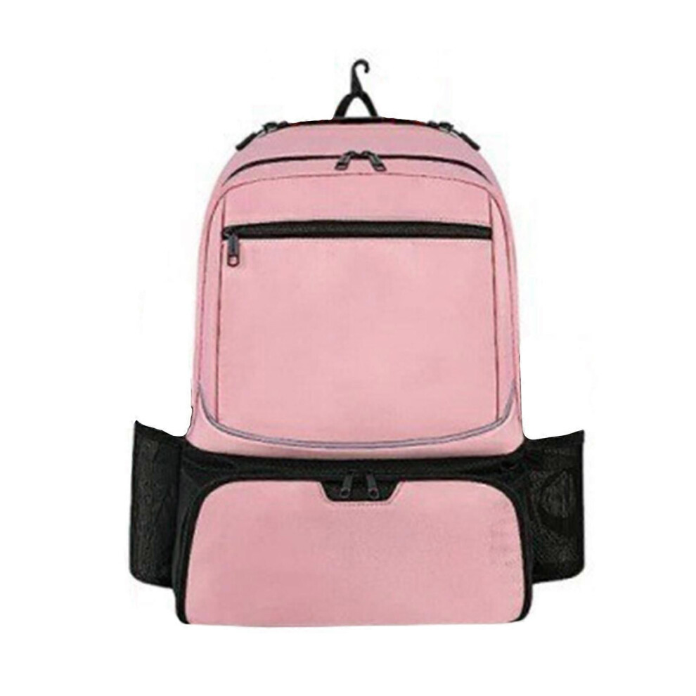 Sac à dos de tennis (rose) Housse de raquette multifonction grande capacité Sac de raquettes de tennis