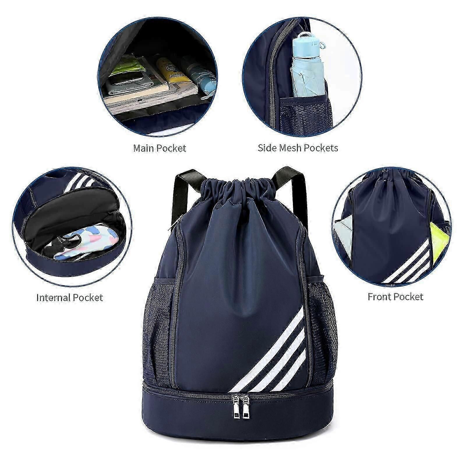 Sac à dos de sport avec cordon de serrage