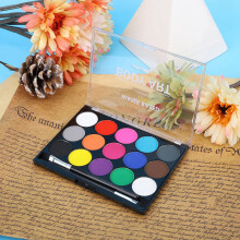 15 Colors Paint Makeup Set Face Body Non toxic Water Soluble Painting Tool