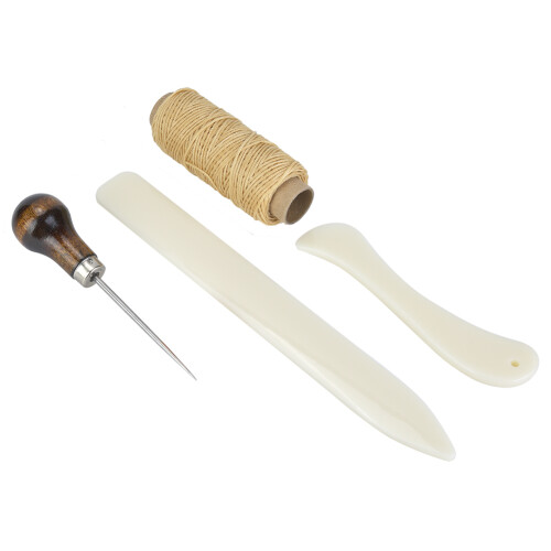 Practical Leather DIY Craft Stitching Poking Needle Sewing Working Hand Tool Kit