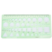 Multifunctional Architecture Drawing Template Rulers DIY Painting Hollow Ruler Kit (#3)