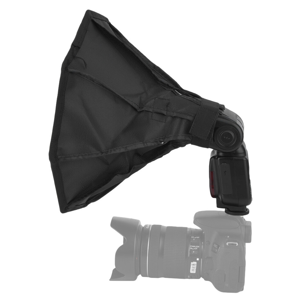 30Cm Universal Mini Portable Softbox Diffuser For Flash Speedlite Speedlight 9311324683505