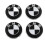 (noir blanc)B04- 68 mm Lot de 4 cache-moyeux BMW Argent Taille unique 1