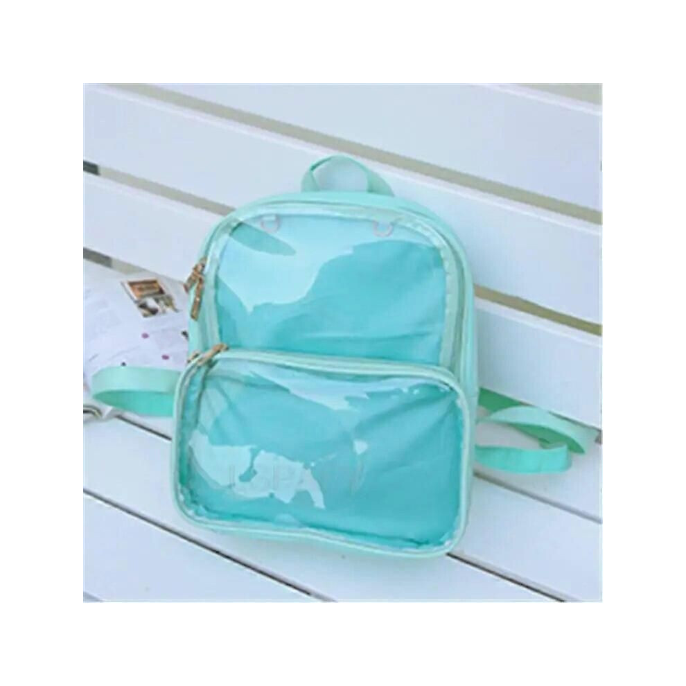 (Type 16) Sacs à dos transparents pour femmes, sacs à dos Harajuku avec nœud papillon, sacs d'école