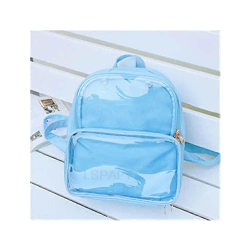 (Type 14) Sacs à dos transparents pour femmes, sacs à dos Harajuku avec nœud papillon, sacs d'école