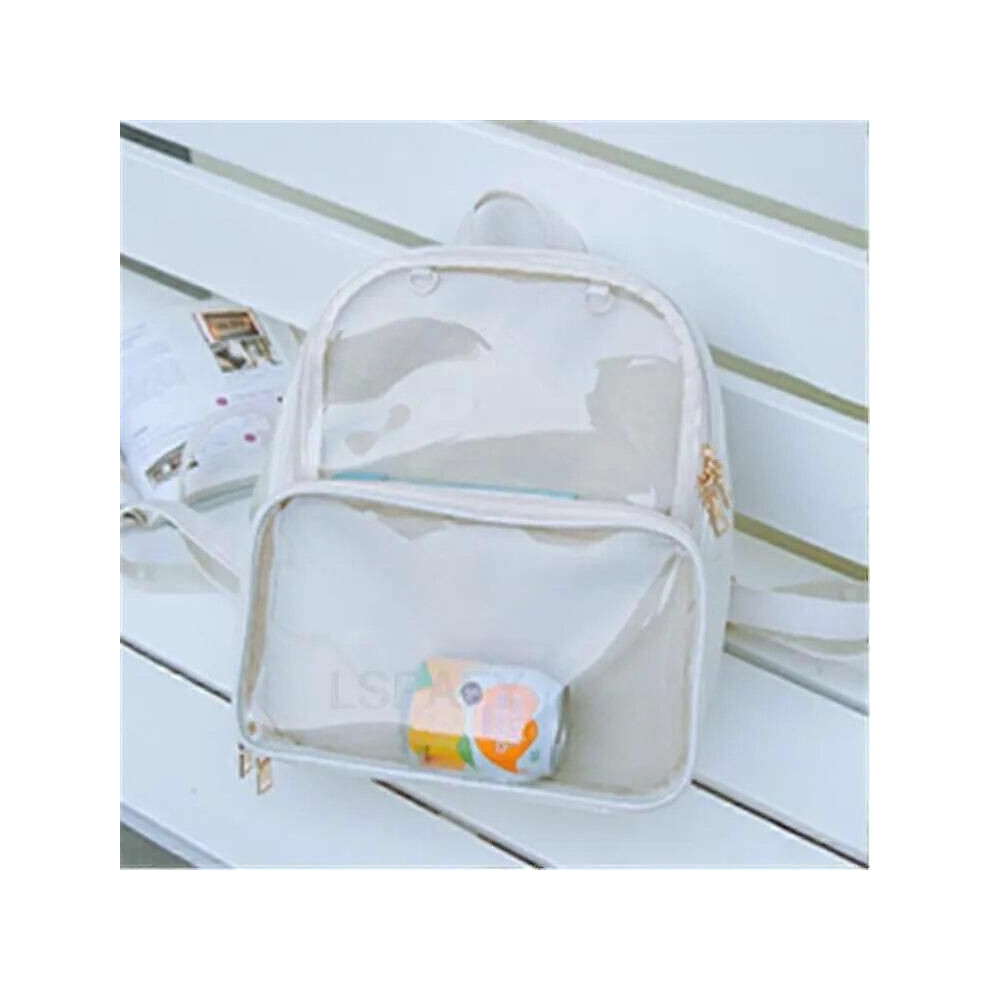 (Type 18) Sacs à dos transparents pour femmes, sacs à dos Harajuku avec nœud papillon, sacs d'école