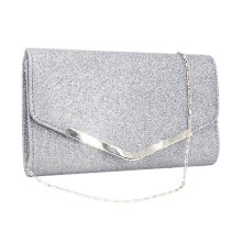 (Plata) Bolsos de mano de noche para mujer, bolsos de mano formales para fiestas, bolsos de boda