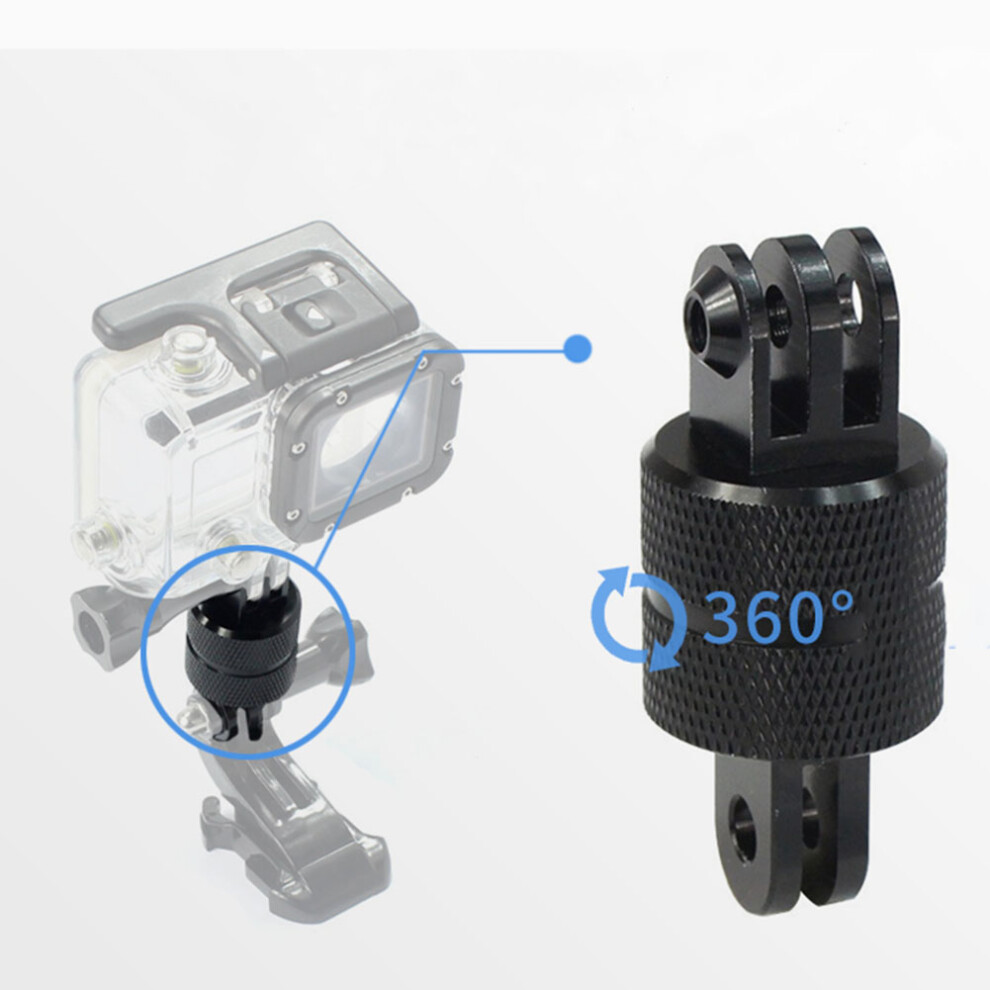 360 Degree Rotating Aluminum Swivel Pivot Arm Mount Adapter For Hero 6/5/4/7 8251324683550