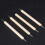 4er Kugelstift-Set - 13 cm Holzgriff, natur 8